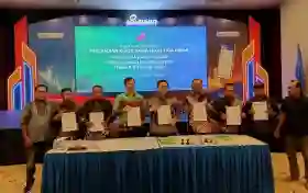  KJUD Sumber Rejeki Jadi Penerima Perdana Dana PSR di Inhu