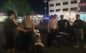  Wujudkan Kamtibmas Kondusif, Polsek Tanah Putih Gencarkan Patroli Pencegahan Narkoba