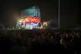 Ribuan Warga Bengkalis Padati Lapangan Tugu Ikuti Tabligh Akbar Habib Husein Ja'far