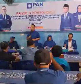 Optimis Masuk 3 Besar Perolehan Suara Pemilu 2029, DPD PAN Kuansing Perkuat Keorganisasian  Melalui Rakor dan Konsolidasi Internal Partai