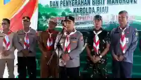  Sebut Mangrove Inhil Rusak Parah, Kapolda Riau Instruksikan Tindak Tegas Pelakunya
