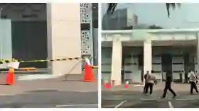 Serpihan Kaca Berserakan, Kantor BGN Mendadak Dipasang Garis Polisi  