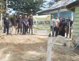 Dua Tahun Krisis Air Bersih, PT Tasma Puja Bangun Sumur Bor untuk TK Anur Padang Mutung