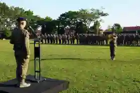 Satbrimob Riau Gembleng Personel Hadapi Potensi Huru-Hara