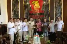 Konsolidasi Bawaslu Riau dan Gerindra, Tekankan Demokrasi Berintegritas