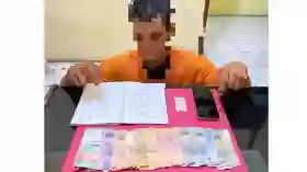 Pegang Ponsel dan Uang Rp69 Ribu, Pria 41 Tahun di Siak Ternyata Sedang Layani Pesanan Togel Online 