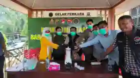 Berantas Peredaran Narkoba, Polres Kuansing Musnahkan 50,67 Gram Sabu