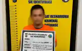  Pengedar Sabu Ditangkap di Jalan Durian Pekanbaru, Polisi Buru Pemasok