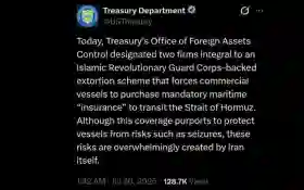 Redam Pengaruh IRGC, AS Blokir Akses Finansial Jaringan Iran