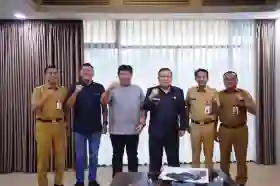 Temui Plt Gubri, PSPS Pekanbaru Minta Kelola Stadion Kaharuddin Nasution Selama Lima Tahun