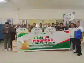 Sengit di Meja Pingpong, PWI Riau Borong Gelar Juara Kalahkan SKK Migas