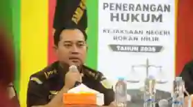 Kejari Rohil Beri Penerangan Hukum Terkait Dana Desa dan RJ