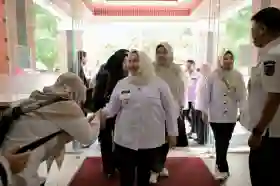 Kunjungi RSUD Mandau, Bupati Kasmarni Dukung Pengembangan Layanan Cathlab dan Ortopedi