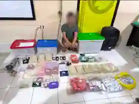  Polisi Bongkar Gudang Narkoba di Pekanbaru, Seorang Kurir Dibekuk