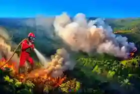 Tujuh Titik Panas Terdeteksi di Riau, Warga Diminta Waspada Karhutla