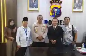  Polres Inhil-LBHK Markfen Justice Bersinergi Layani Bantuan Hukum Masyarakat