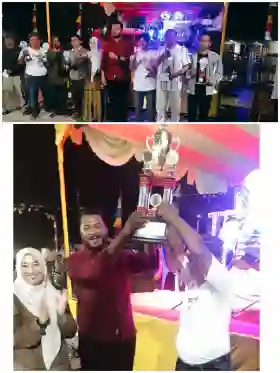 Dihadiri Camat Bangko, Malam Penutupan dan Pembagian hadiah Lomba dan Pertandingan HUT RI Ke 80 Kelurahan Bagan Barat Berjalan Lancar dan Sukses