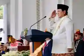 Makna Kalung Ronce Melati Prabowo saat Upacara HUT Ke-80 RI di Istana