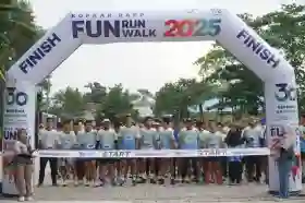 Ribuan Peserta Semarakkan FunRun dan FunWalk HUT ke-30 Kopkar RAPP