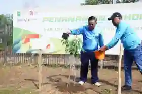  Pemprov Riau Tanam 2.500 Pohon di Stadion Utama, Wujudkan Ruang Hijau Berkelanjutan