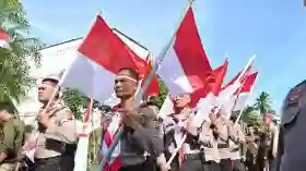 Ekspedisi Merah Putih Polda Riau Evakuasi Warga Sakit di Dumai 