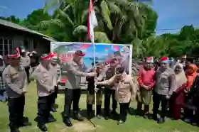  Dari Pulau Rupat, Bupati Bengkalis : Negara Hadir di Tapal Batas