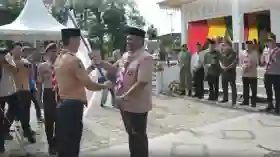 Bupati Rohul Anton Buka Bulan Bakti Pramuka 2026, Lepas 48 Kontingen Jambore Nasional ke Cibubur
