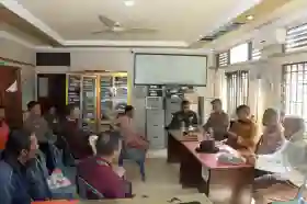  Polres Inhil Bersama Pemkab dan BKSDA Riau Perkuat Sinergi Tangani Gangguan Kera Liar