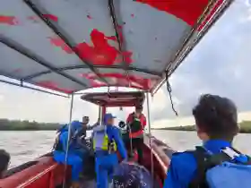 Pompong Pengangkut Pekerja Sagu Tenggelam di Perairan Mengkikip, Dua Orang Hilang