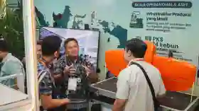 Pamerkan Drone dan TBS Raksasa, Booth PalmCo Ramaikan SIEXPO Pekanbaru