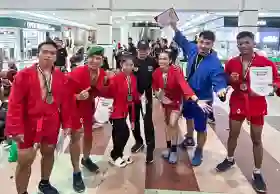   Sambo Riau Bawa Pulang Enam Medali dari Kejurnas Sumsel Cup 2026