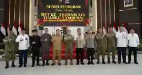  Dihadiri Dua Gubernur, HUT Perdana Kodam Tuanku Tambusai Tegaskan Pengabdian Bersama Rakyat
