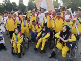  Aksi Damai, 150 Atlet PAPERNAS 2024 Tagih Pelunasan Bonus