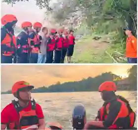 Pencarian Hari Kedua Jembatan Merangin, Petugas Susuri Hilir Sungai Kampar 4 Kilometer