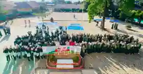 Program KEJAR BRK Syariah Jangkau 380 Pelajar SMP Negeri 1 Pangkalan Kerinci