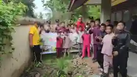 Polsek Sungai Sembilan Galakkan Program Green Policing di Sekolah Dasar
