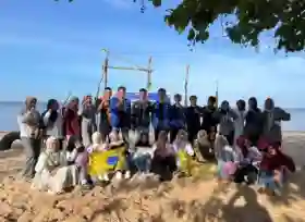 Family Gathering PMII STIA Lancang Kuning Dumai Bangun Kekompakan