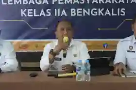 Kalapas Bengkalis Tekankan Disiplin dan Integritas Petugas dalam Rapat Dinas Rutin