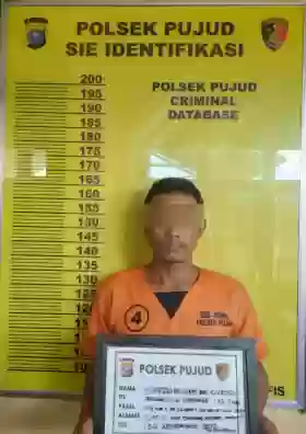 7 Bulan Edarkan Sabu, Buruh Tani Lapangan C Tanjung Medan Ditangkap Polsek Pujud 
