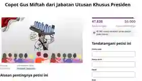 47.838 Orang Teken Petisi Copot Gus Miftah dari Utusan Khusus Presiden Usai Hina Pedagang Es