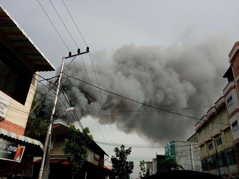 Kebakaran Hebat di Bagansiapiapi 11 Rumah Ludes  | Peristiwa