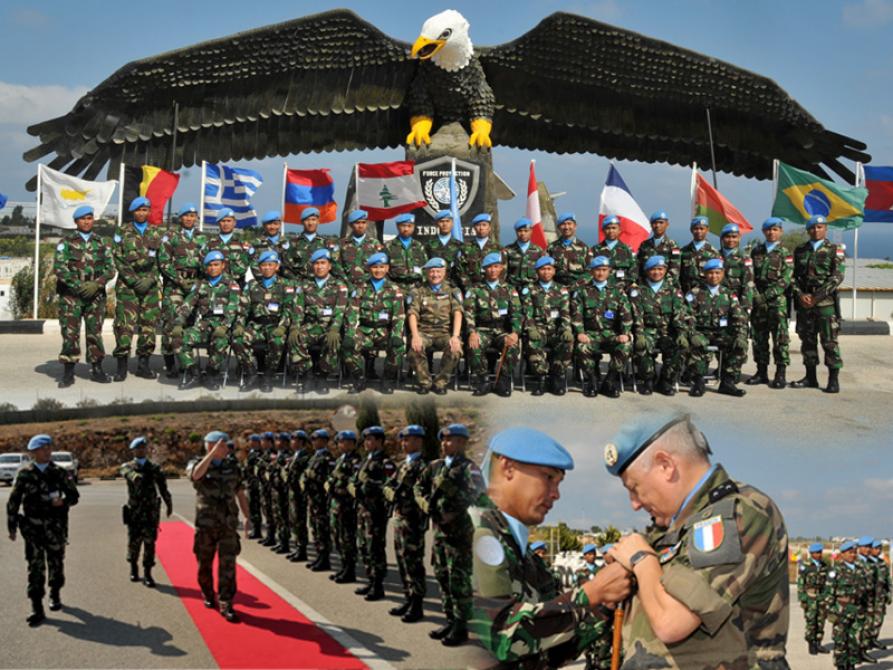 Komandan Konga Unifil 2016 Sematkan Brevet Garuda kepada COS di Lebanon  | Internsional, 