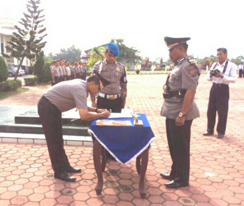 Dua Kapolsek Mutasi, Wakapolsek Bagan Sinembah Jabat Kapolsek Pujud | Sosial
