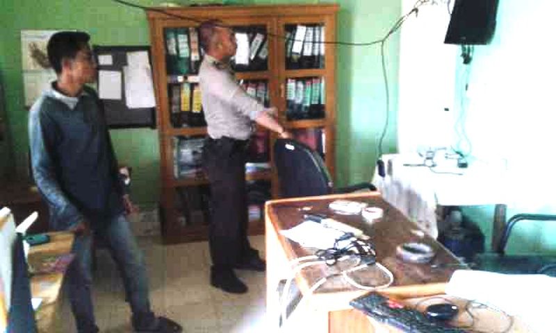 MTSN Dalu-Dalu Diobrak - Abrik Maling, Laptop dan Infokus Lesap | Polres Rokan Hulu,