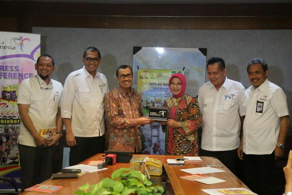 Hebat, Ditengah Rasionalisasi Anggaran, Kemenpar Ri Tetap Mendukung Tour de Siak | Sosial, 