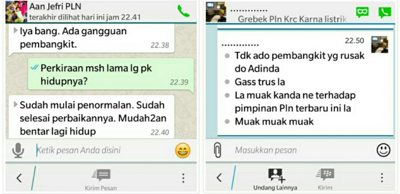 Aan Sebut Ada Gangguan Pembangkit, Warga Nilai Kepala PLN Pembohong | Peristiwa, 