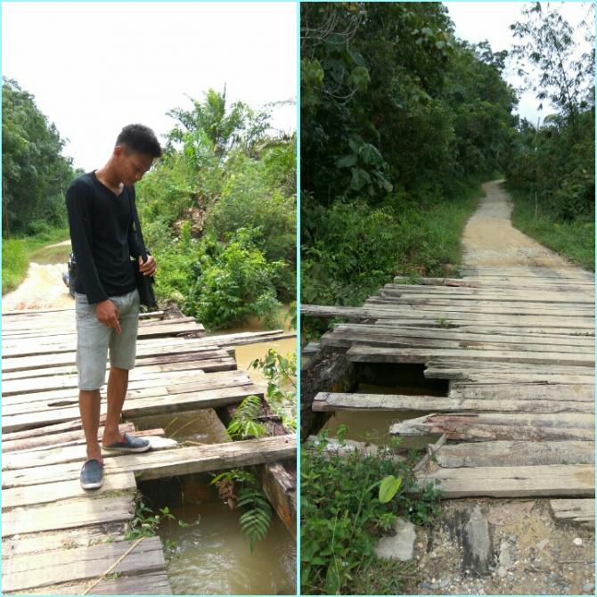 Kondisi Jembatan Sungai Sirih Memprihatinkan, Masyarakat Minta Pemkab Carikan Solusi | Peristiwa, 