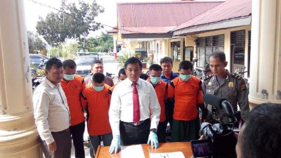 Polres Rohul Ungkap Jaringan Curanmor dengan 6 Tersangka dan 23 BB | Polres Rokan Hulu,