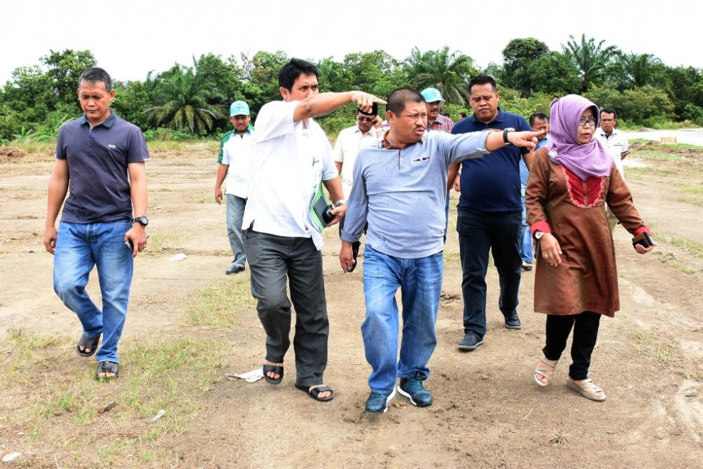 Amril Mukminin Tinjau Lokasi Pelaksanaan HMPI Provinsi Riau Tahun 2016 Di Pinggir | Sosial, 