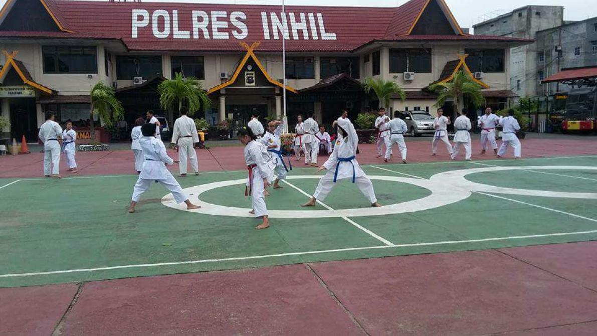 Mantapkan Persiapan Jelang Kejuaraan Se Riau, FORKI Inhil Gelar Latihan Bersama  | Olahraga, 